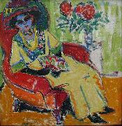 Ernst Ludwig Kirchner, Sitting Woman